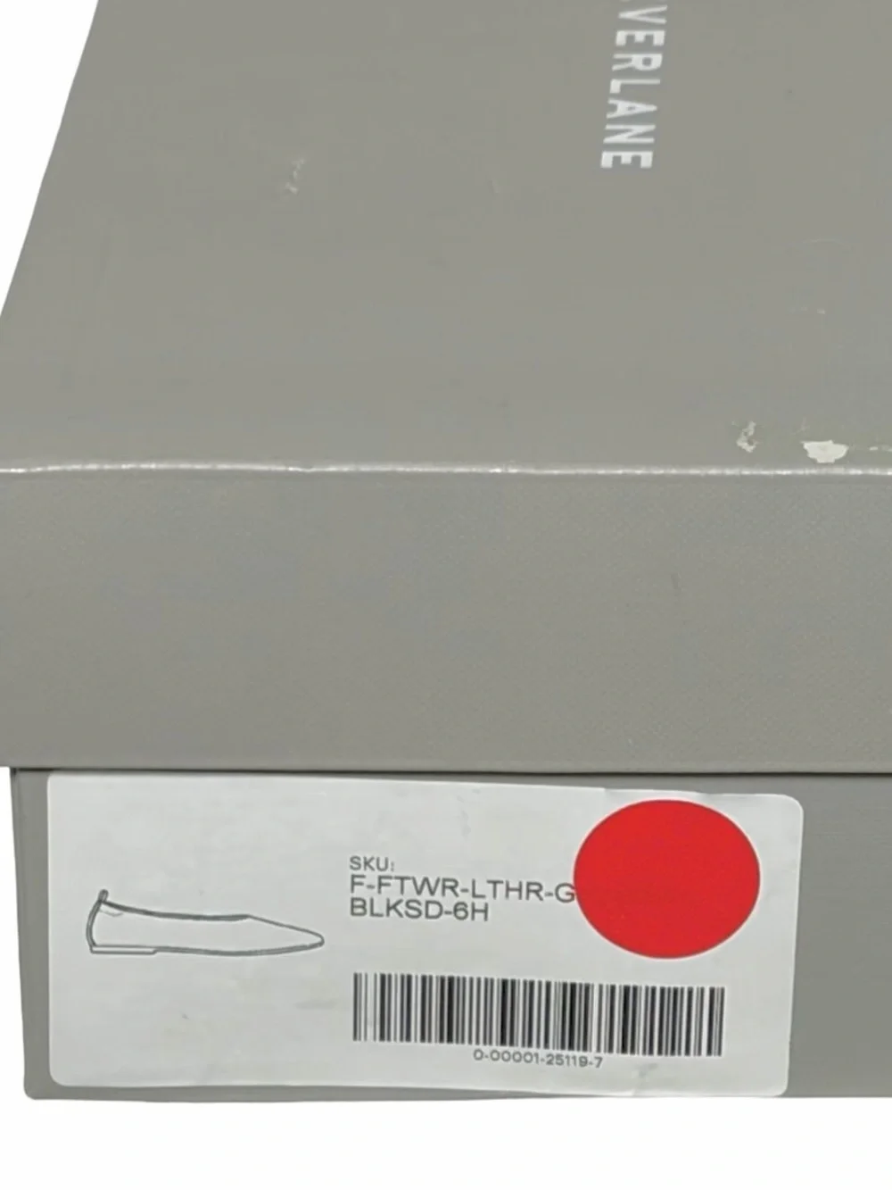 NIB Everlane Black Italian Suede Leather Day Glove Flats, Size 6.5M - Picture 14 of 15